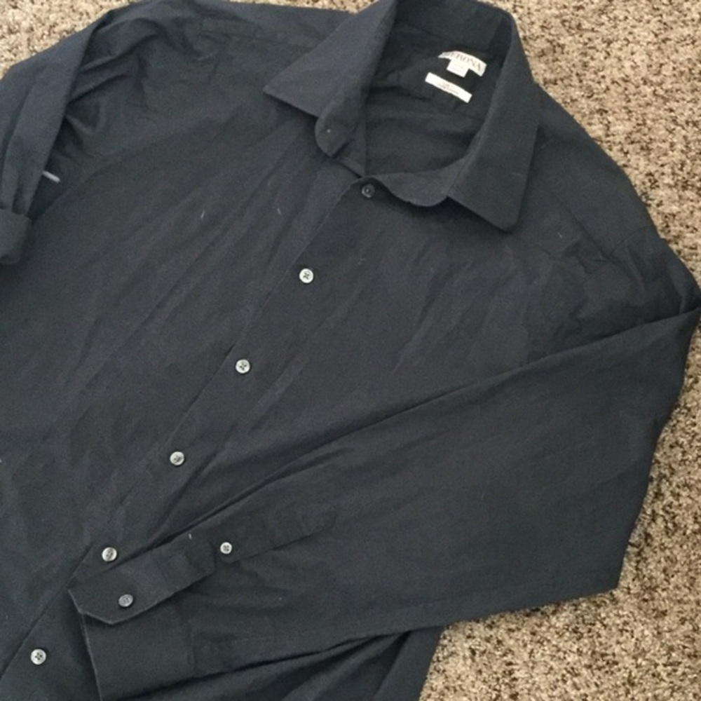 Slim fit grey button up shirt